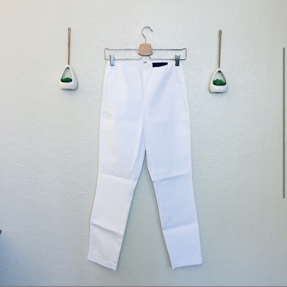 RAG & BONE White Simone Pants - Picture 3 of 4
